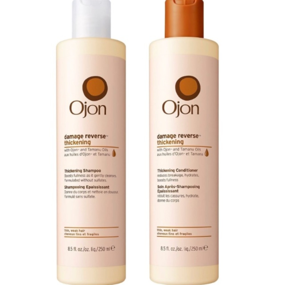 Ojon Thickening shampoo & conditioner